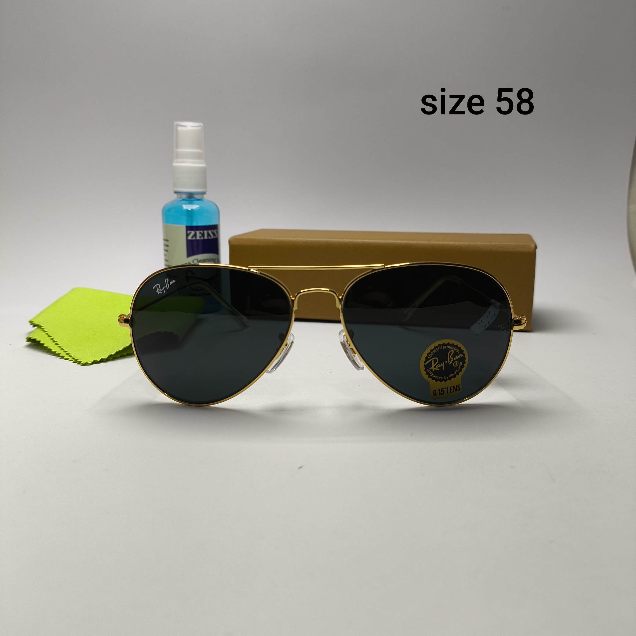 عینک آفتابی مردانه شیشه ریبن Ray ban مدل 3025
