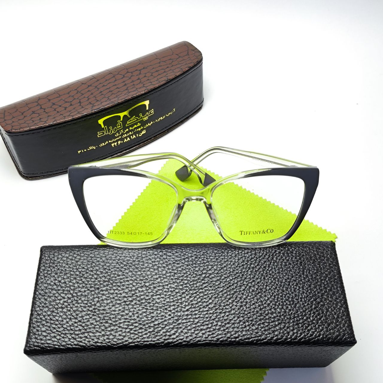 عینک طبی زنانه دسته سیم تیفانی Tiffany مدل 2333