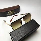 عینک آفتابی مردانه کارتیر Cartier مدل 2475201 فلزی + پک هدیه لوازم جانبی