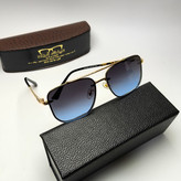 عینک آفتابی مردانه کروم هارتز Chrome hearts مدل 2476601 فلزی + پک هدیه لوازم جانبی