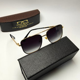 عینک آفتابی مردانه کروم هارتز Chrome hearts مدل 2476601 فلزی + پک هدیه لوازم جانبی