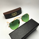 عینک آفتابی ریبن Ray ban مدل 3025 خلبانی عدسی شیشه رنگی