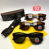 عینک آفتابی ریبن ویفری Ray ban مدل ۵۲ پلاریزه کائوچو اسیتیت دسته سیم به همراه پک اورجینال