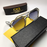 عینک آفتابی مردانه پلاریزه موسکات Moscot مدل 1203 مستر دسته سیم کائوچو اسیتیت پلاریزه به همراه پک لوازم جانبی