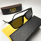 عینک آفتابی مردانه پرسل Persol مدل 2410903 پلاریزه کائوچو پایه فلزی + پک هدیه لوازم جانبی