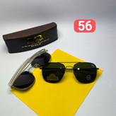 عینک آفتابی AO آمریکن اپتیکال American Optical مدل 5603 عدسی شیشه سایز بزرگ