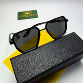 عینک آفتابی ریبن فراری Ray ban Ferrari مدل 900703 پلاریزه فلزی مردانه + پک هدیه لوازم جانبی