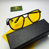 عینک آفتابی ریبن فراری Ray ban Ferrari مدل 900703 پلاریزه فلزی مردانه + پک هدیه لوازم جانبی