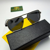 عینک آفتابی ریبن فراری Ray ban Ferrari مدل 900703 پلاریزه فلزی مردانه + پک هدیه لوازم جانبی