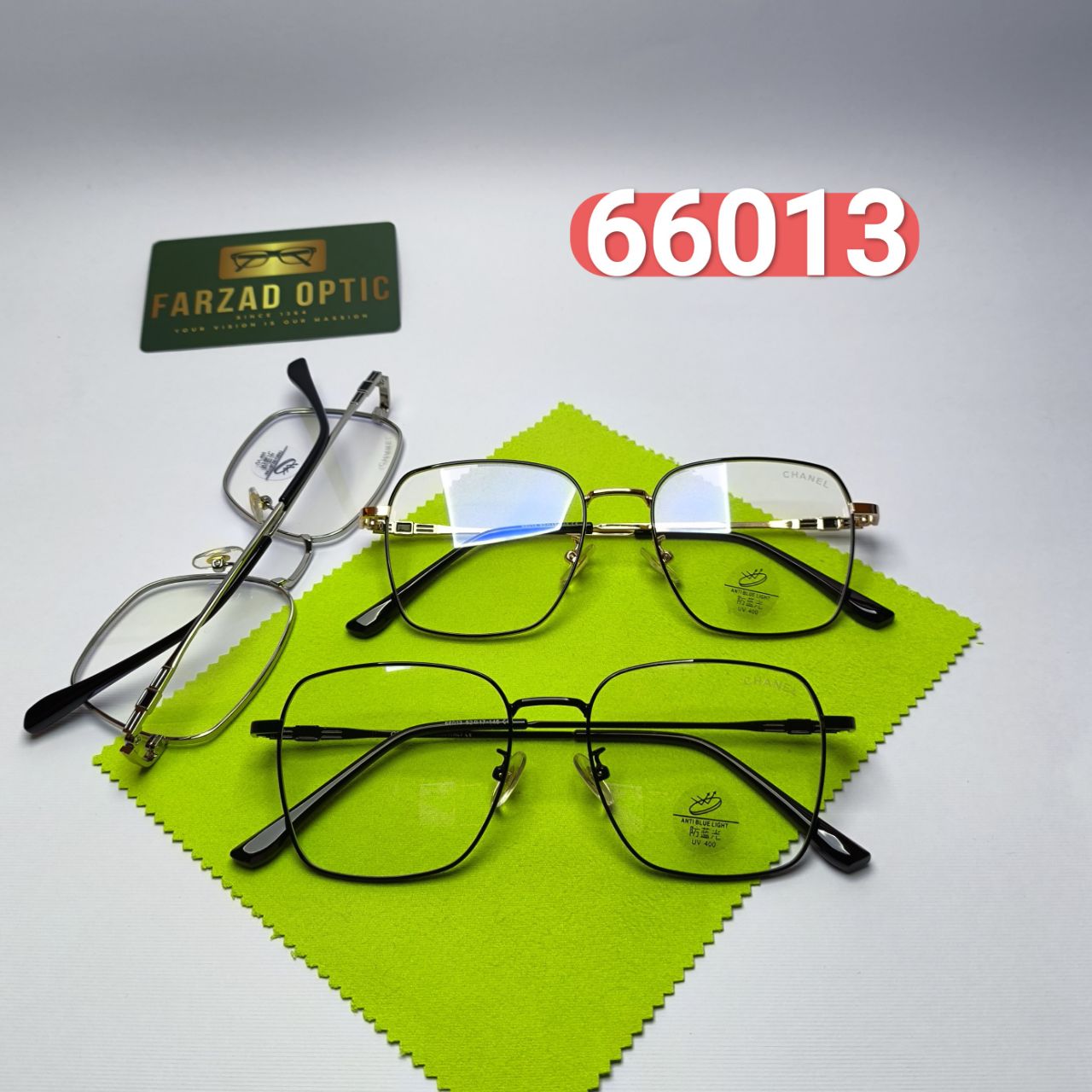 عینک طبی بلوکات شنل Chanel مدل 6601303 فلزی سبک