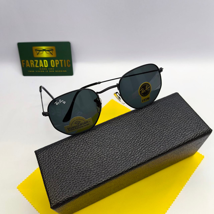 عینک آفتابی ریبن Ray ban مدل 3548 عدسی شیشه