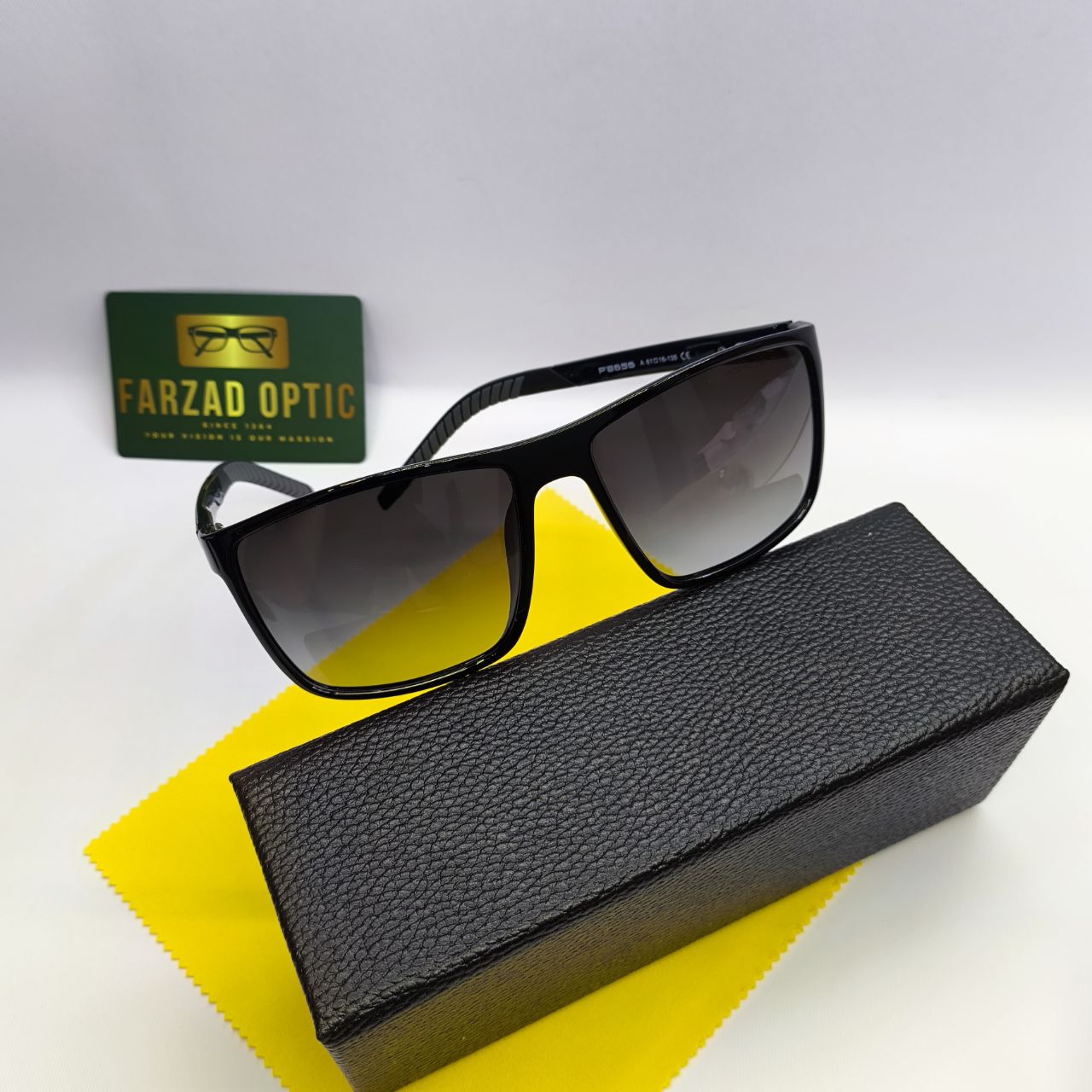 عینک آفتابی پورش Porsche Design مدل 8656 | پلاریزه Polarized UV400 | کائوچوTR90