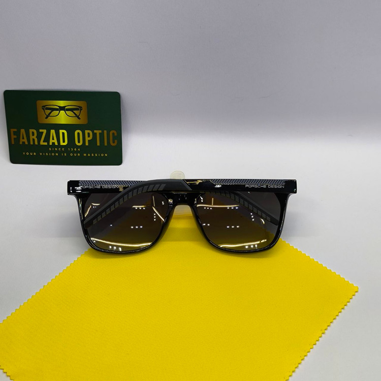 عینک آفتابی پورش Porsche Design مدل 8665 | پلاریزه Polarized UV400 | کائوچوTR90