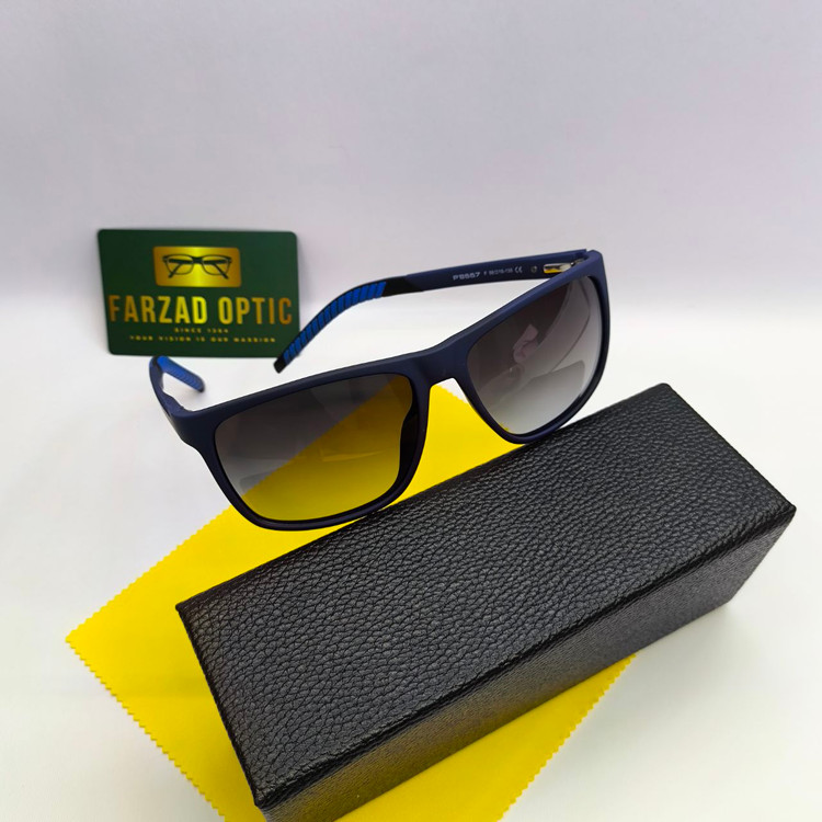 عینک آفتابی پورش Porsche Design مدل 8667 | پلاریزه Polarized UV400 | کائوچوTR90