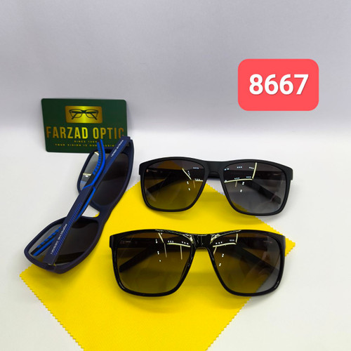 عینک آفتابی پورش Porsche Design مدل 8667 | پلاریزه Polarized UV400 | کائوچوTR90