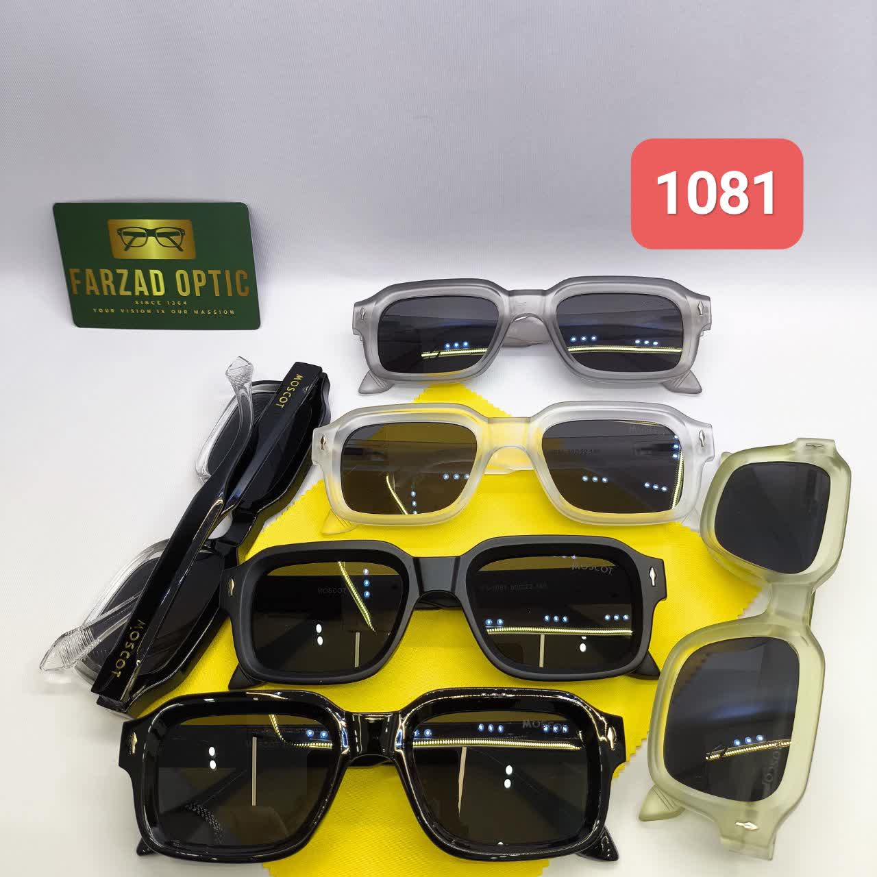 عینک آفتابی موسکات MOSCOT مدل 1081 لولا کائوچو | عدسی پلارایزد Polarized و UV400