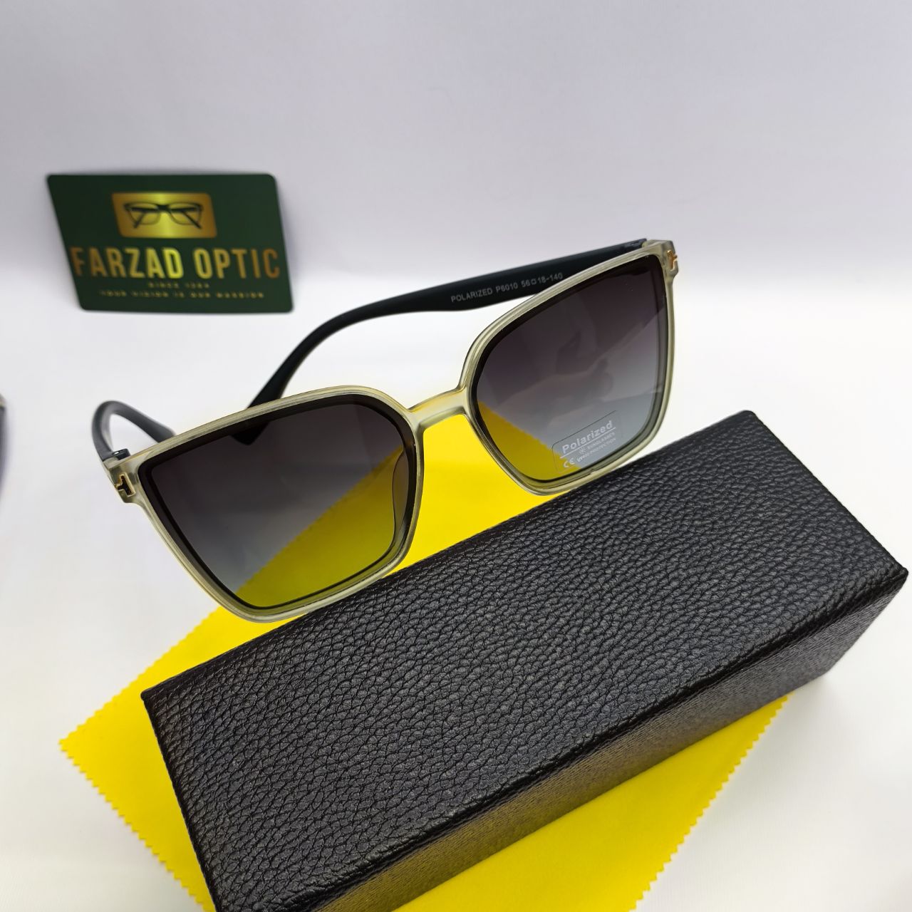 عینک آفتابی تام فورد TOM FORDمدل 6010 لولا کائوچو | عدسی پلارایزد Polarized و UV400