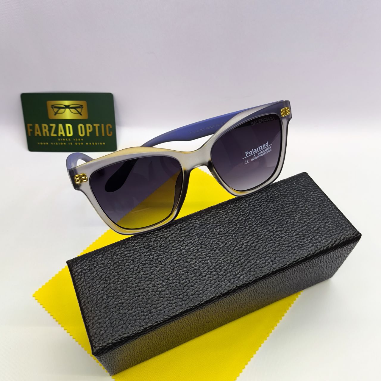 عینک آفتابی بالنسیاگا BALENCIAGA مدل 82526 لولا کائوچو | عدسی پلارایزد Polarized و UV400