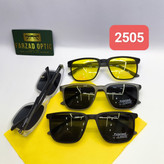 عینک آفتابی پورش Porsche مدل 2505 کائوچو TR90 پلاریزه uv400 پایه 180 فلزی