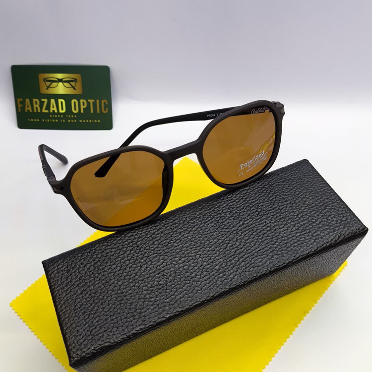 عینک آفتابی پرسل Persol مدل 8002 کائوچو TR90 پلاریزه uv400 پایه فلزی فنر