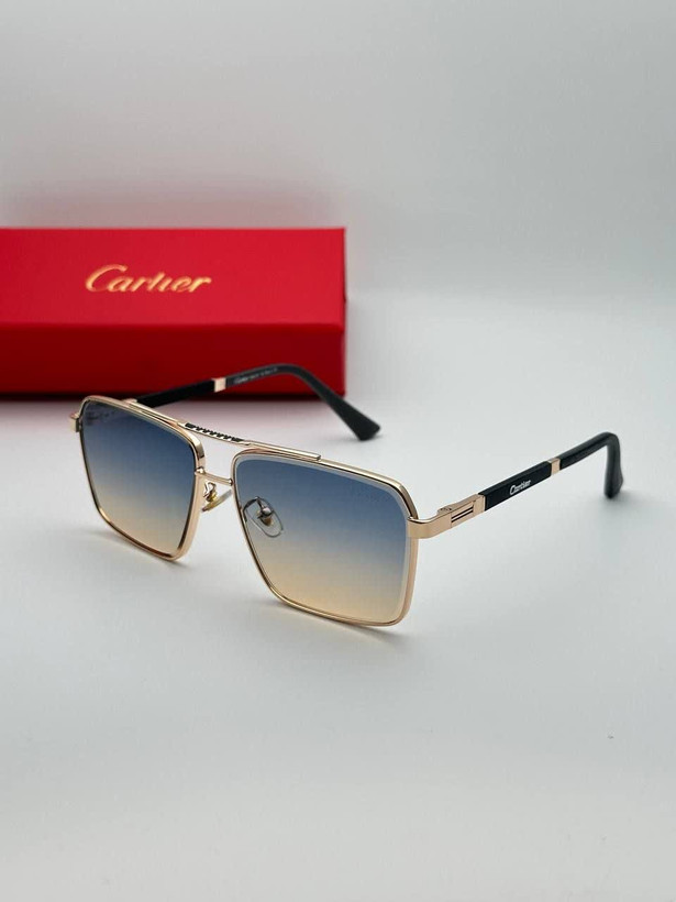عینک آفتابی کارتیر Cartier مدل 22177 مستر فلزی فانتزی فشن