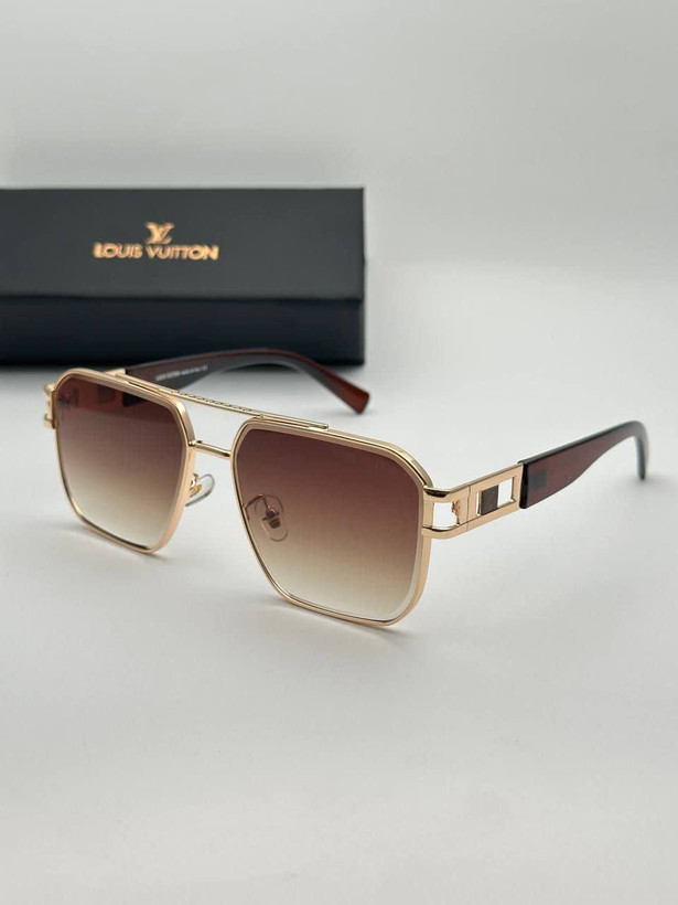 عینک آفتابی لویی ویتون Louis vuitton مدل 22238 مستر فلزی فانتزی فشن