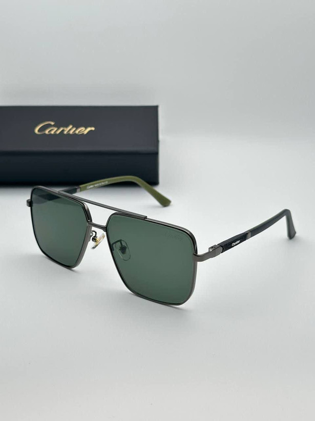 عینک آفتابی کارتیر Cartier مدل 22250 مستر فلزی uv400 فانتزی فشن
