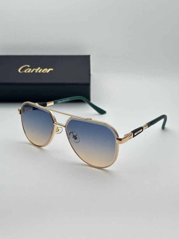 عینک آفتابی کارتیر Cartier مدل 22298 مستر فلزی فانتزی فشن