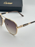 عینک آفتابی کارتیر Cartier مدل 22298 مستر فلزی uv400 فانتزی فشن