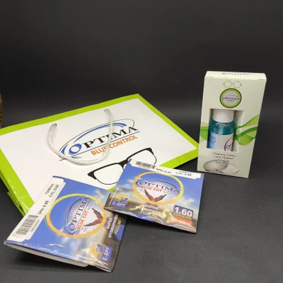عدسی عینک بلوکات 1.60 اپتیما Optima blue cut