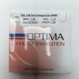 عدسی عینک فتوکرومیک فست چنج 1.56 اپتیما Optima